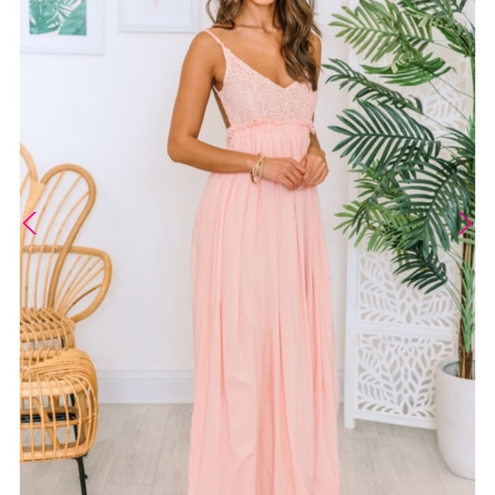 Crochet top maxi